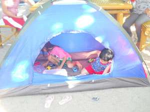 Camping in Calatagan